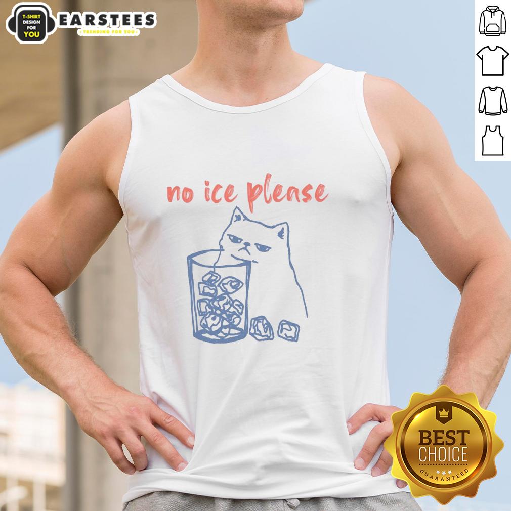 Cute No ICE Please Cat Shirt - Image 4