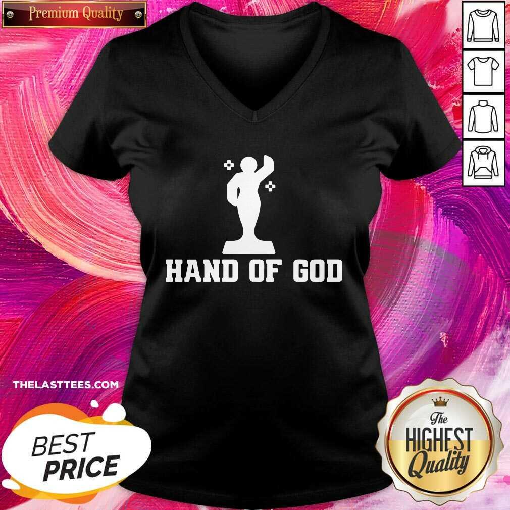 Nice Diego Armando Maradona The Golden Boy Hand Of God Memorable Moments Mexico 1986 World Cup Shirt - Image 3