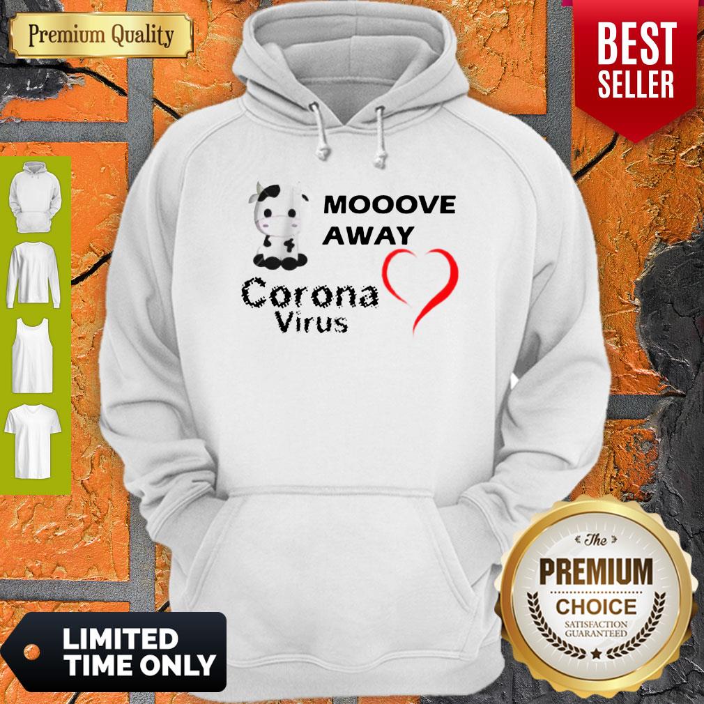 CUTE MOOOVE AWAY CORONA VIRUS SHIRT - Image 2