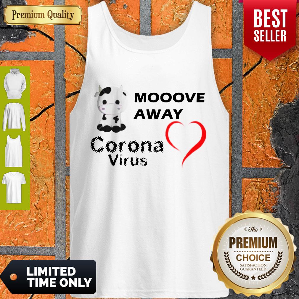 CUTE MOOOVE AWAY CORONA VIRUS SHIRT - Image 4