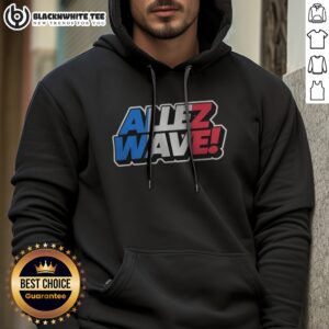 Alternative view of Hot France National Team Football Soccer Rugby World Cup Olympics Allez Wave Shirt