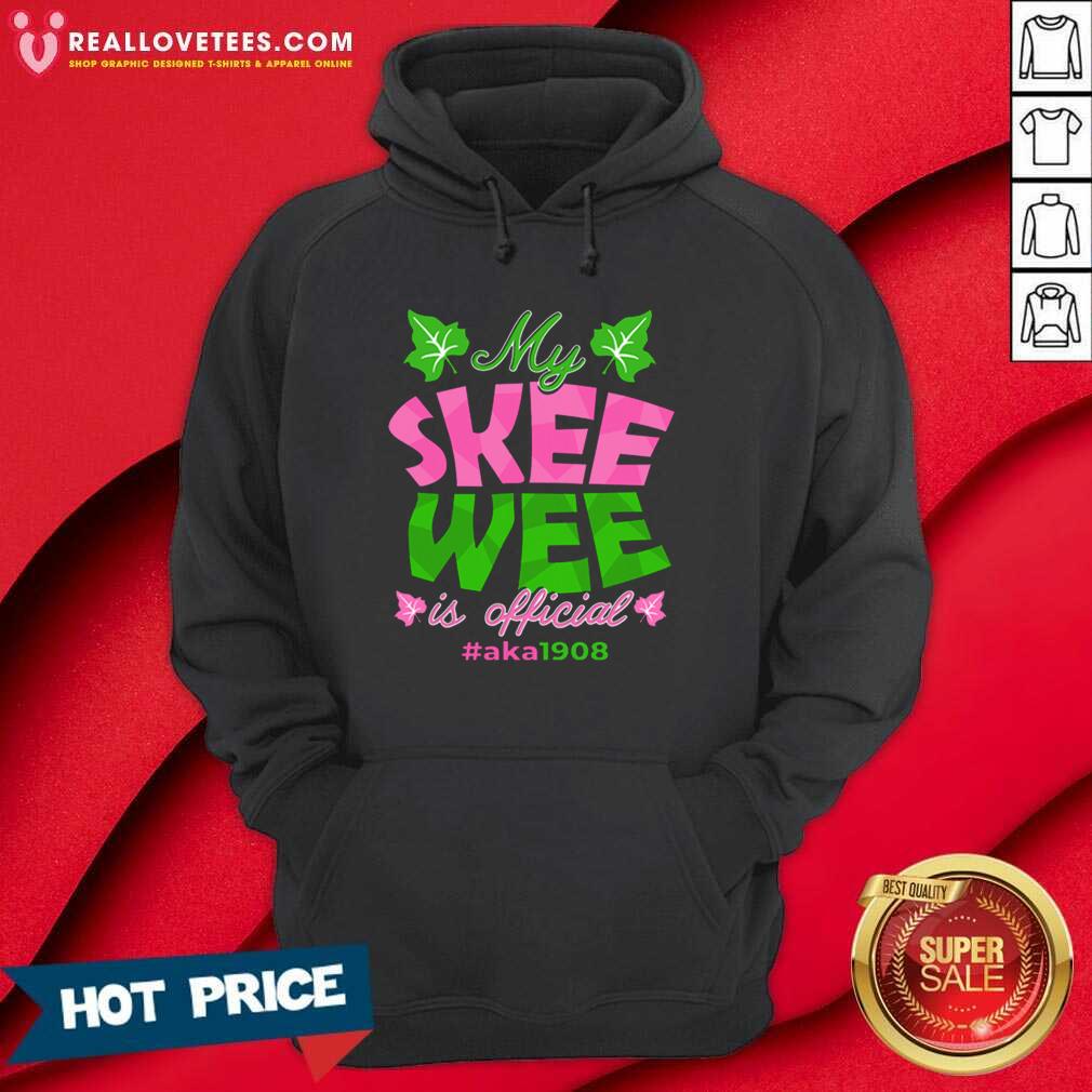 Cute Kamala Harris My Skee Wee Is Official Aka Sorority 1908 Shirt - Image 4