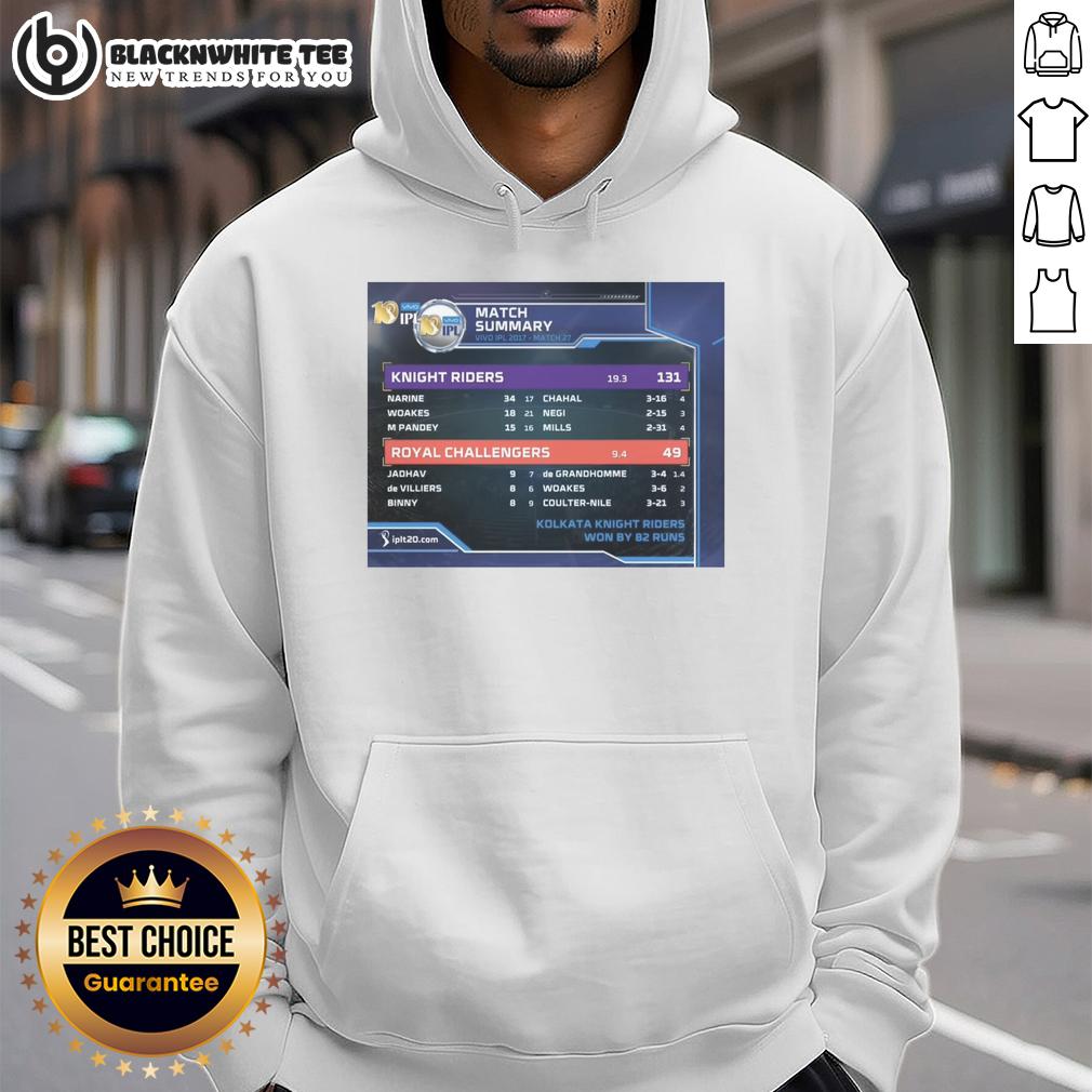 Pretty Knight Riders Vs Royal Challengers Vivo LPL 2017 T-Shirt - Image 2