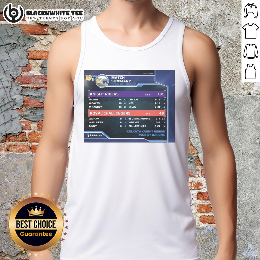 Pretty Knight Riders Vs Royal Challengers Vivo LPL 2017 T-Shirt - Image 4