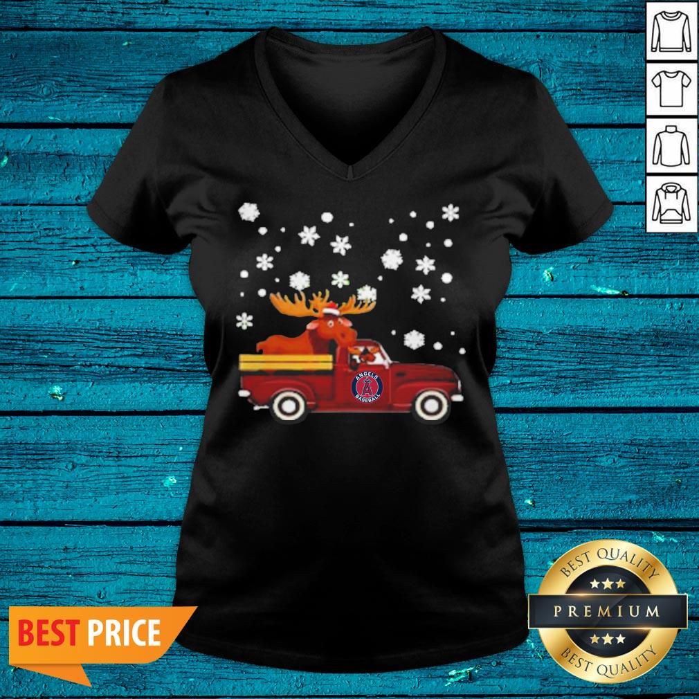 Happy Los Angeles Angels Bring Christmas Home MLB Christmas Shirt - Image 4