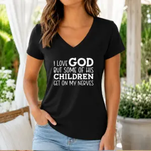 Alternative view of Pretty Some Of God'S Children Shirt
