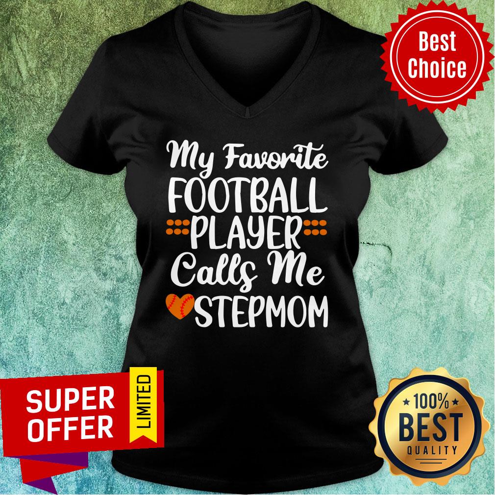 My Favorite Football Player Call Me Stepmom Shirt - Image 2