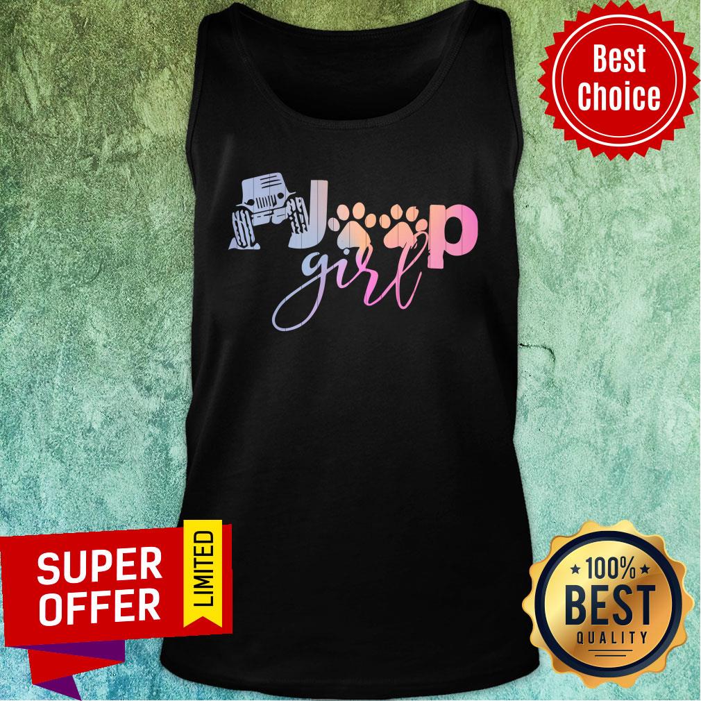 Official Jeeps Dog Paw Girl Shirt - Image 3