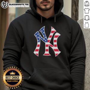 Alternative view of Awesome New York Yankees Military Appreciation Red White Blue T-Shirt