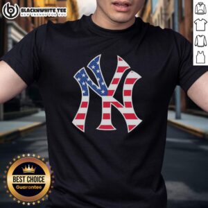 Awesome New York Yankees Military Appreciation Red White Blue T-Shirt