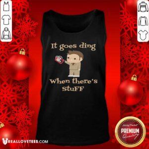 Alternative view of Cute It Goes Ding When There’s Stuff Doctor Shirt