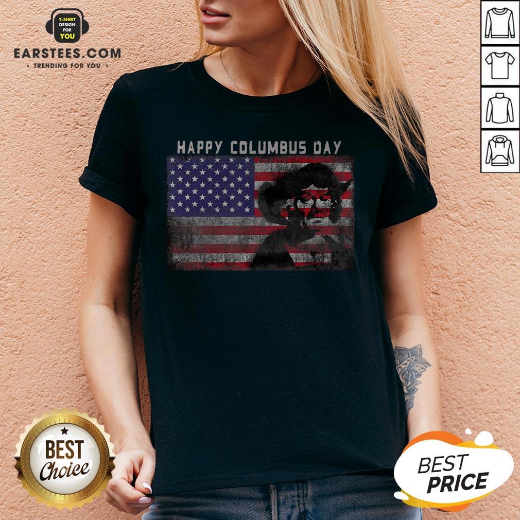 Happy Columbus Day – Italian Explorer – America – Discovery T-Shirt - Image 5