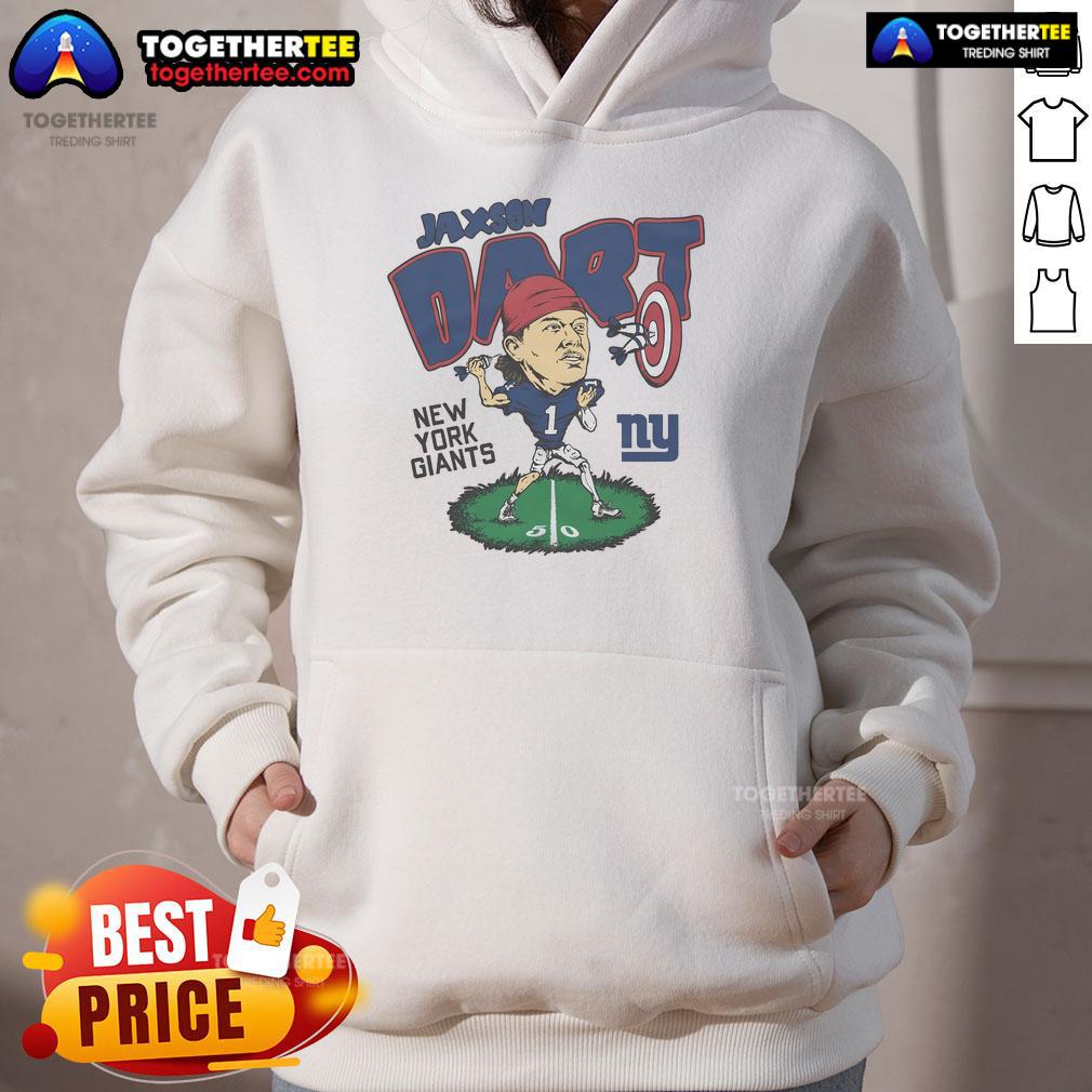 Official New York Giants Jaxson Dart T-Shirt - Image 2