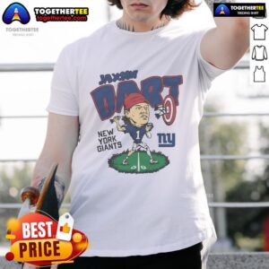 Official New York Giants Jaxson Dart T-Shirt