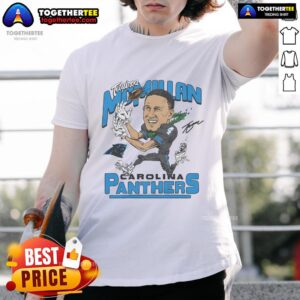 Official Panthers Tetairoa McMillan Signature T-Shirt