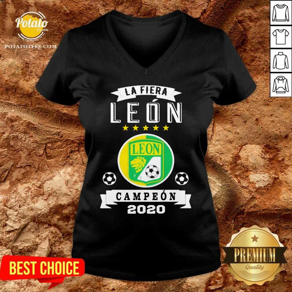 Good Club Leon Campeon 2020 Futbol Mexicano La Fiera Shirt - Image 2