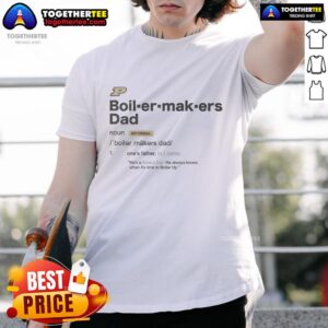 Official Purdue Boilermakers Dad Definition T-Shirt