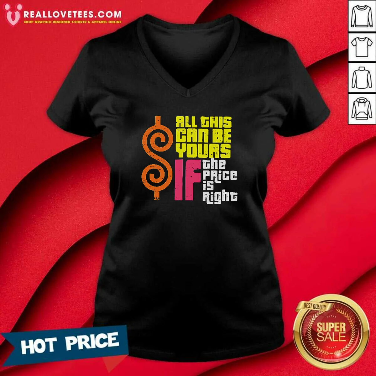 Premium All This Can Be Yours If The Price Is Right Geek Shirt - Image 2