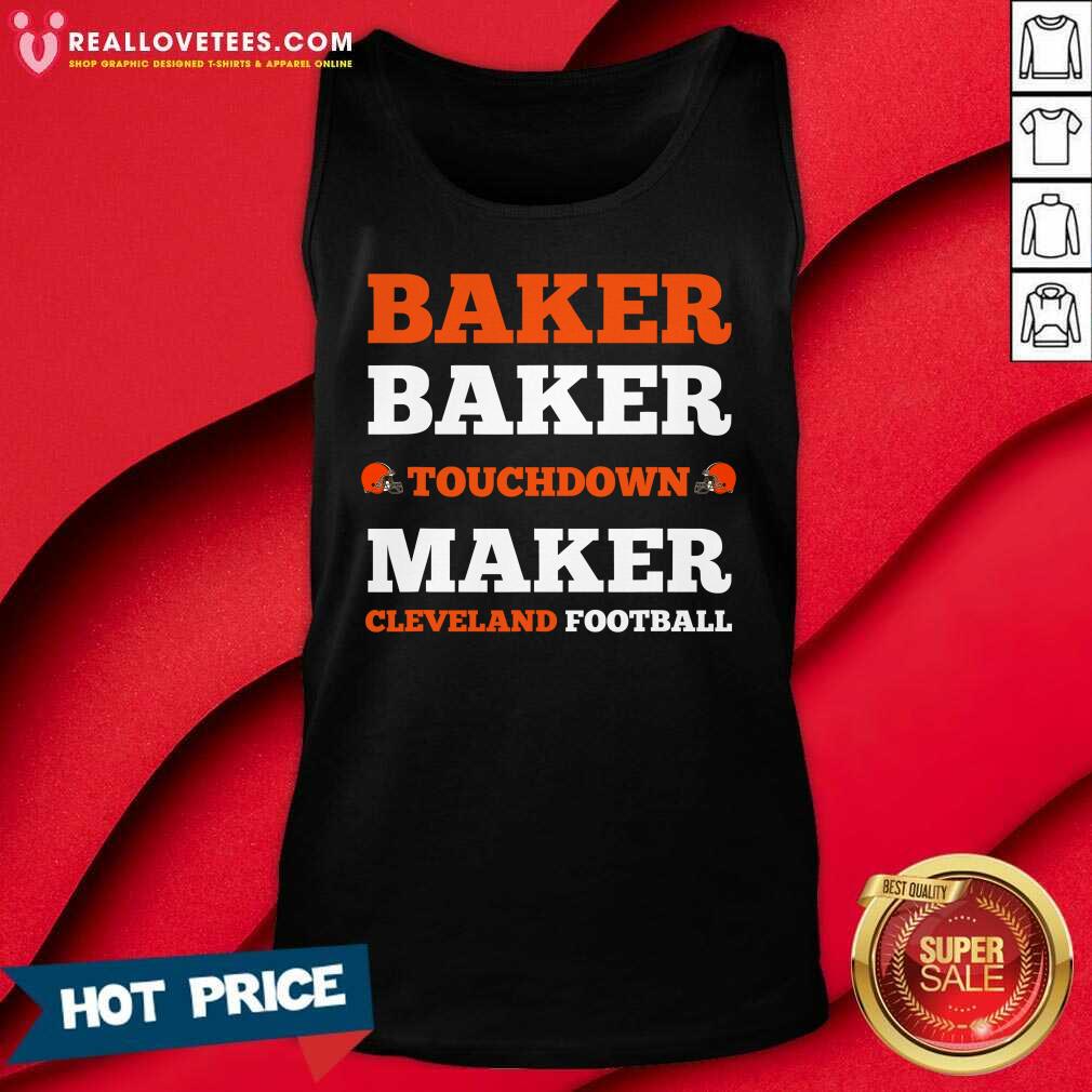 Premium Baker Baker Touchdown Maker Cleveland Football Shirt - Image 2