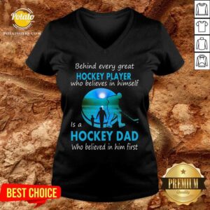 Alternative view of Hockey Player Is A Hockey Dad Shirt