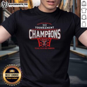 Original Texas Tech Red Raiders Mens Basketball 2026 Big 12 Conference Tournament Champions T-Shirt