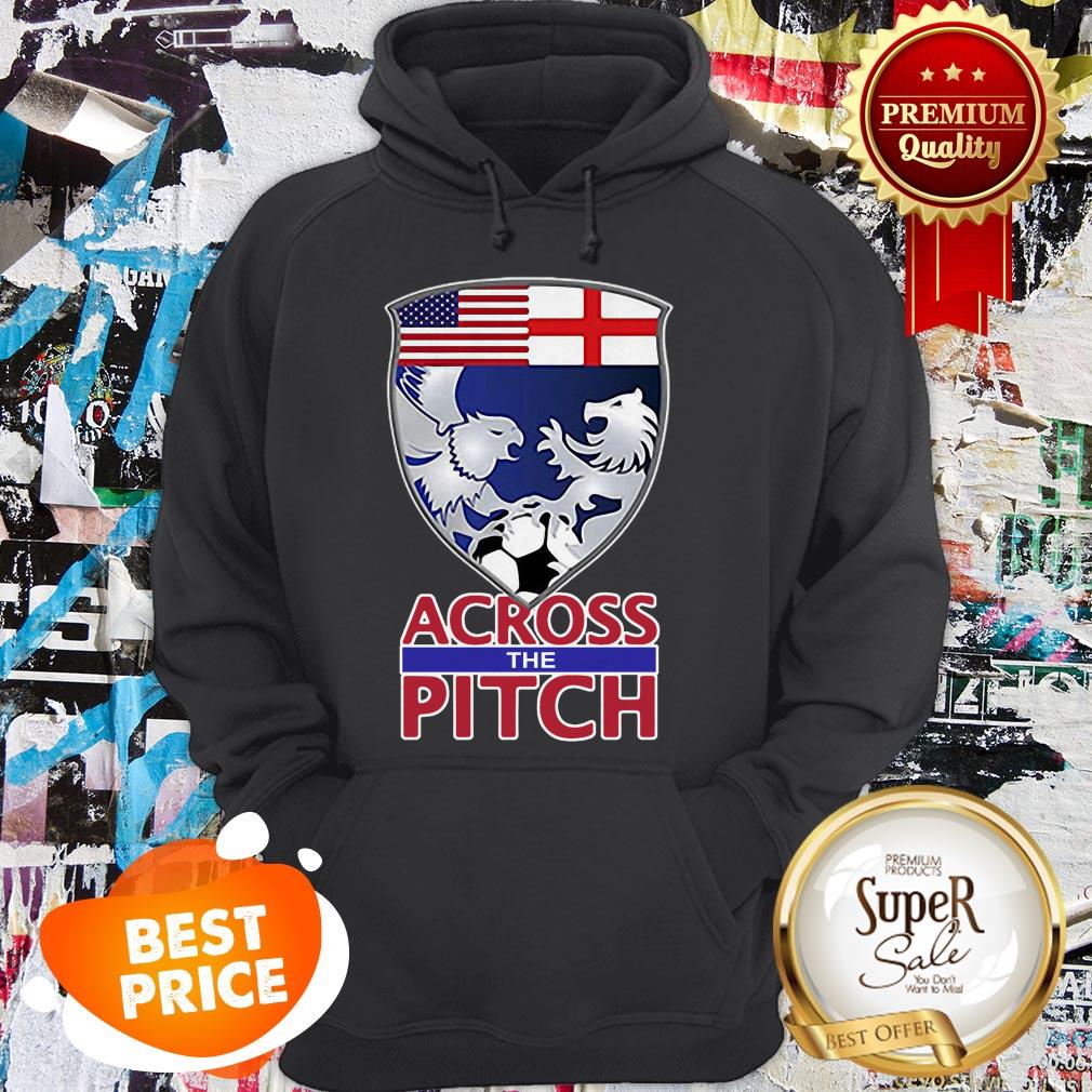 Nice Across The Pitch Soccer Podcast Shirt - Image 2