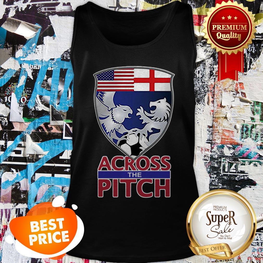 Nice Across The Pitch Soccer Podcast Shirt - Image 4