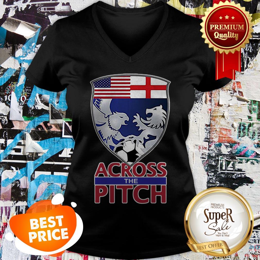 Nice Across The Pitch Soccer Podcast Shirt - Image 5