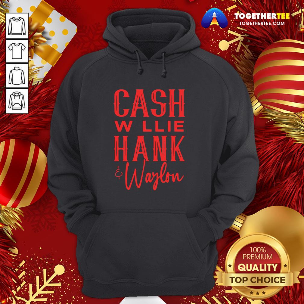 Official Cash Willie Hank And Waylon Shirt - Image 5
