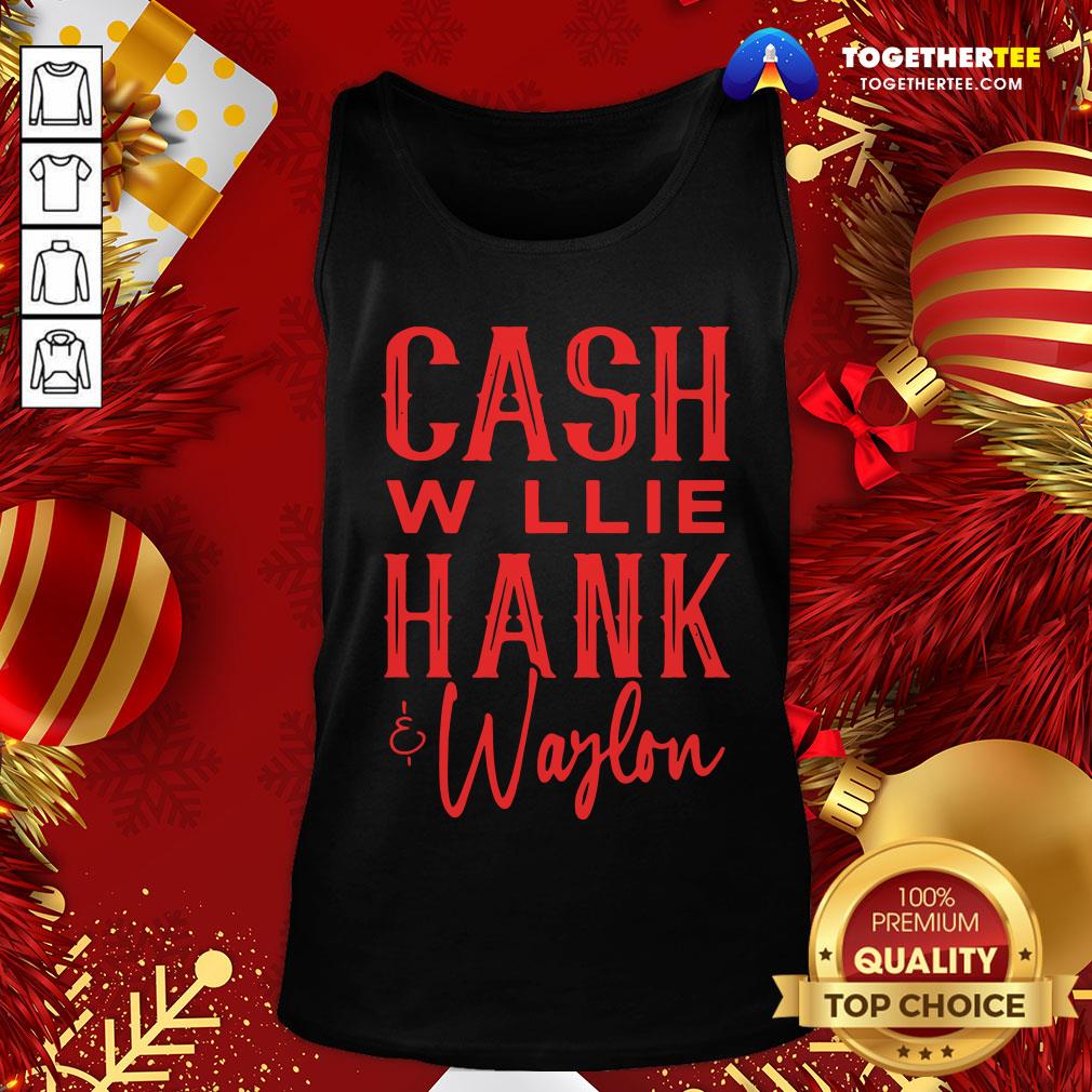 Official Cash Willie Hank And Waylon Shirt - Image 3