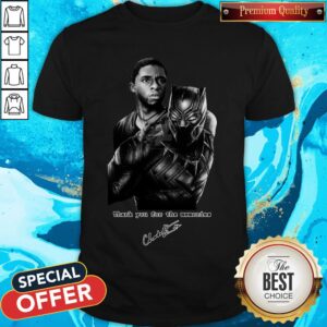 Black Panther' Star Chadwick Boseman Dies After 4-year Cancer Battle Shirt