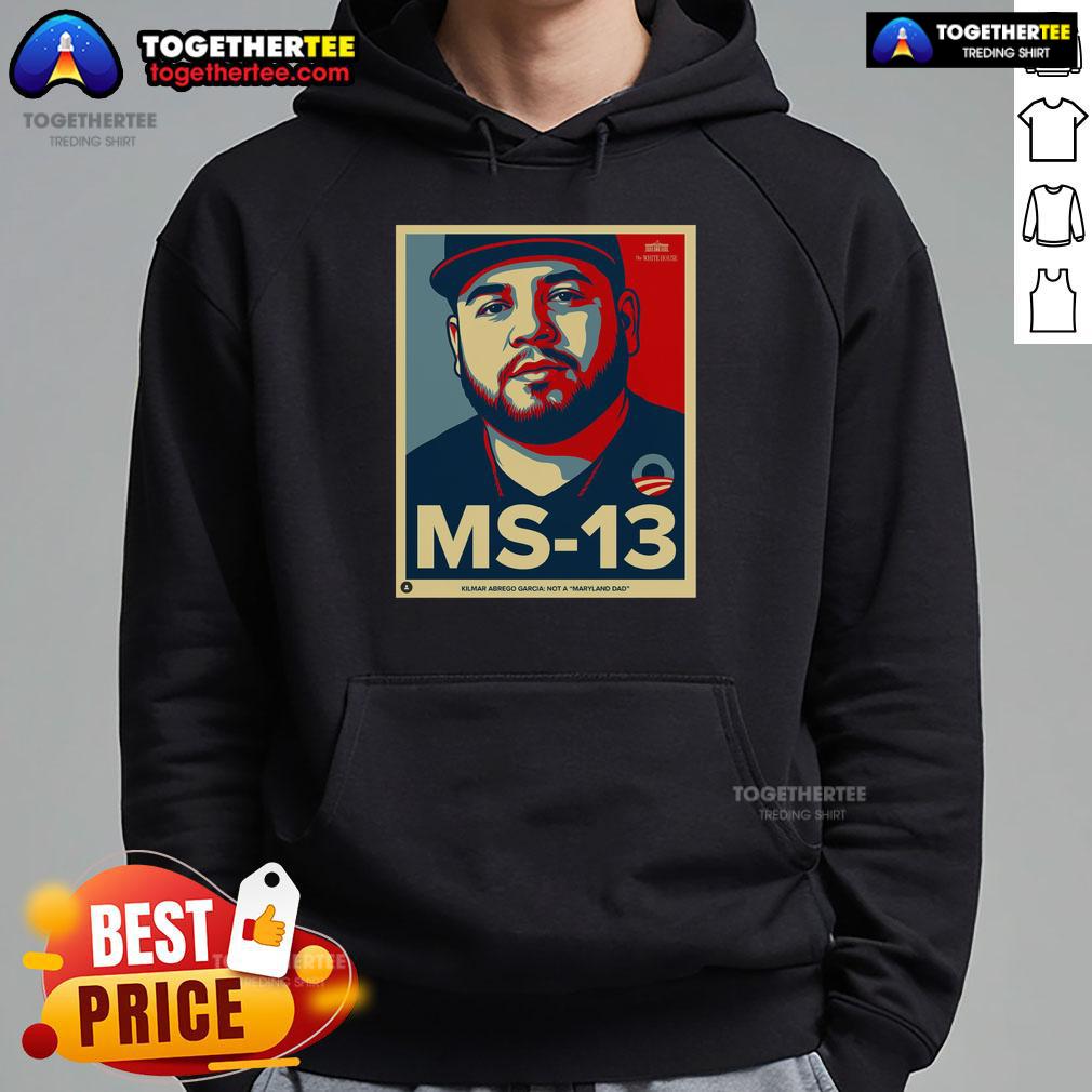 Official Ms 13 Kilmar Abrego Garcia Not A Maryland Dad T-Shirt - Image 2