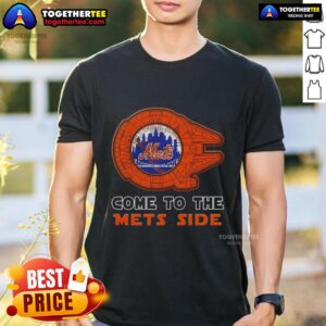 Happy Star Wars Come To The New York Mets Side T-Shirt