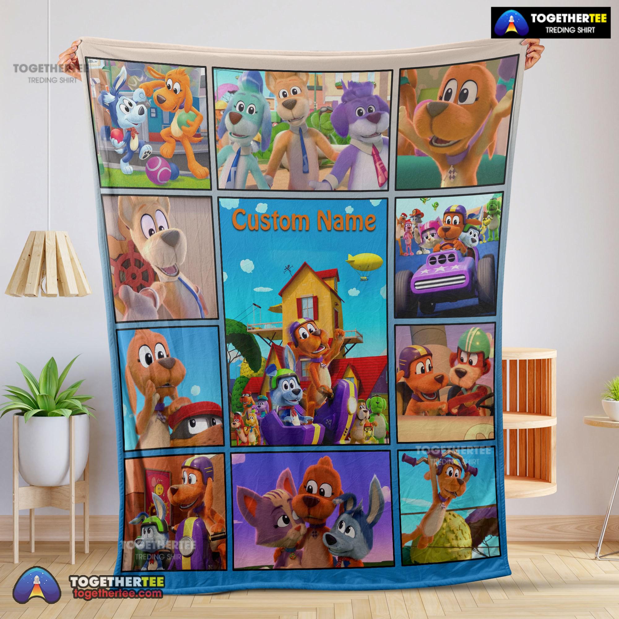 Official Go Dog Go With Friends Blanket Fleece Customized Blanket