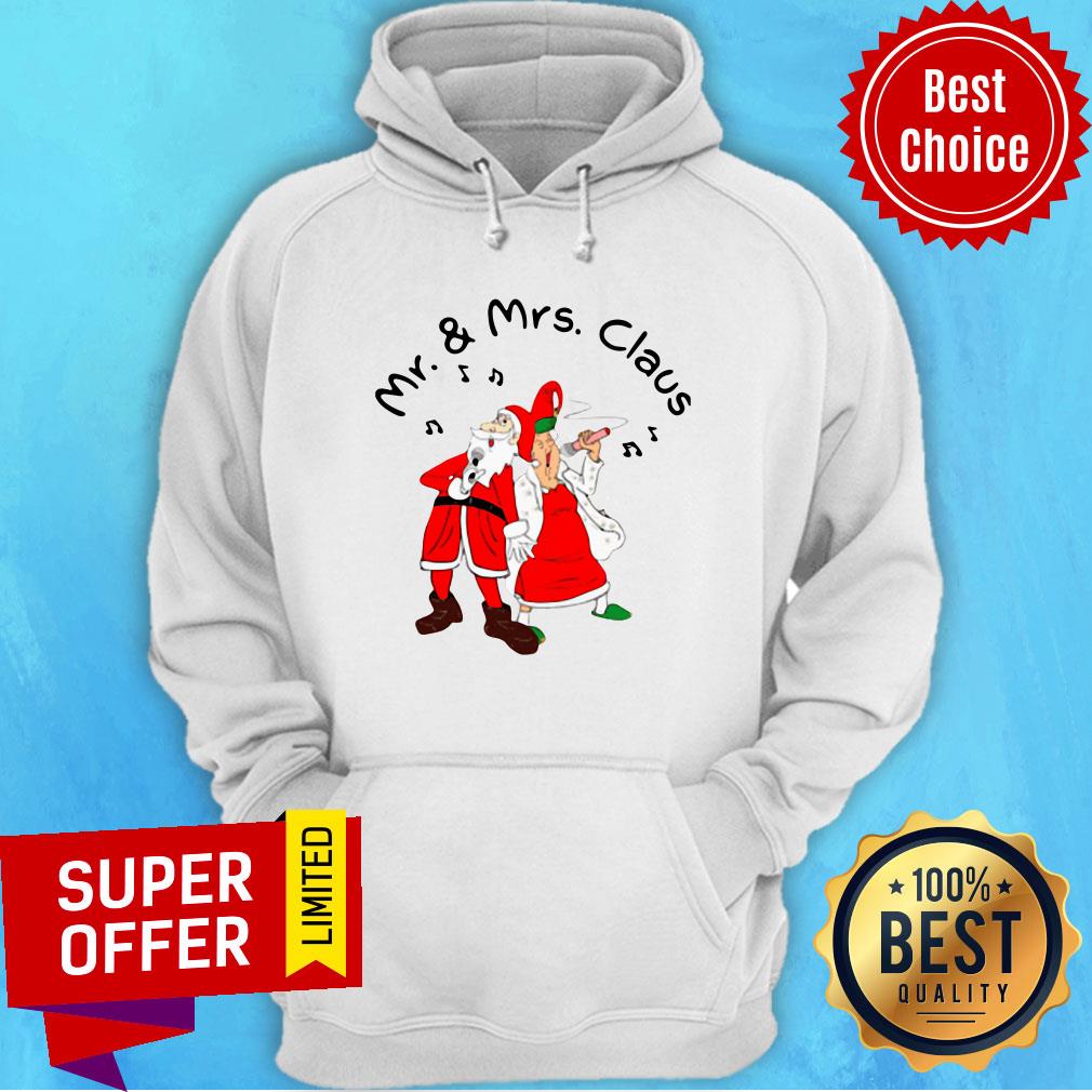 Nice Santa and Mrs Claus Costume Adults Couples Christmas Carol Shirt - Image 2