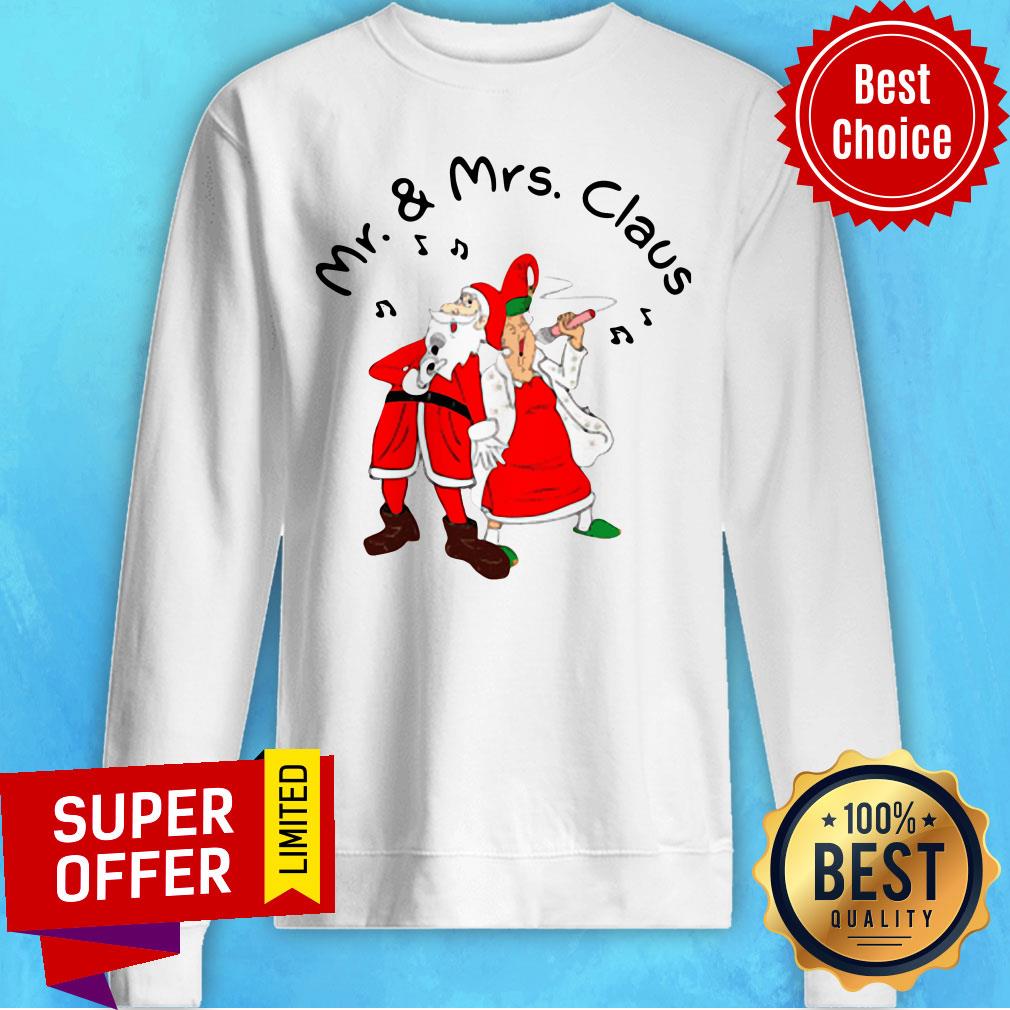 Nice Santa and Mrs Claus Costume Adults Couples Christmas Carol Shirt - Image 4