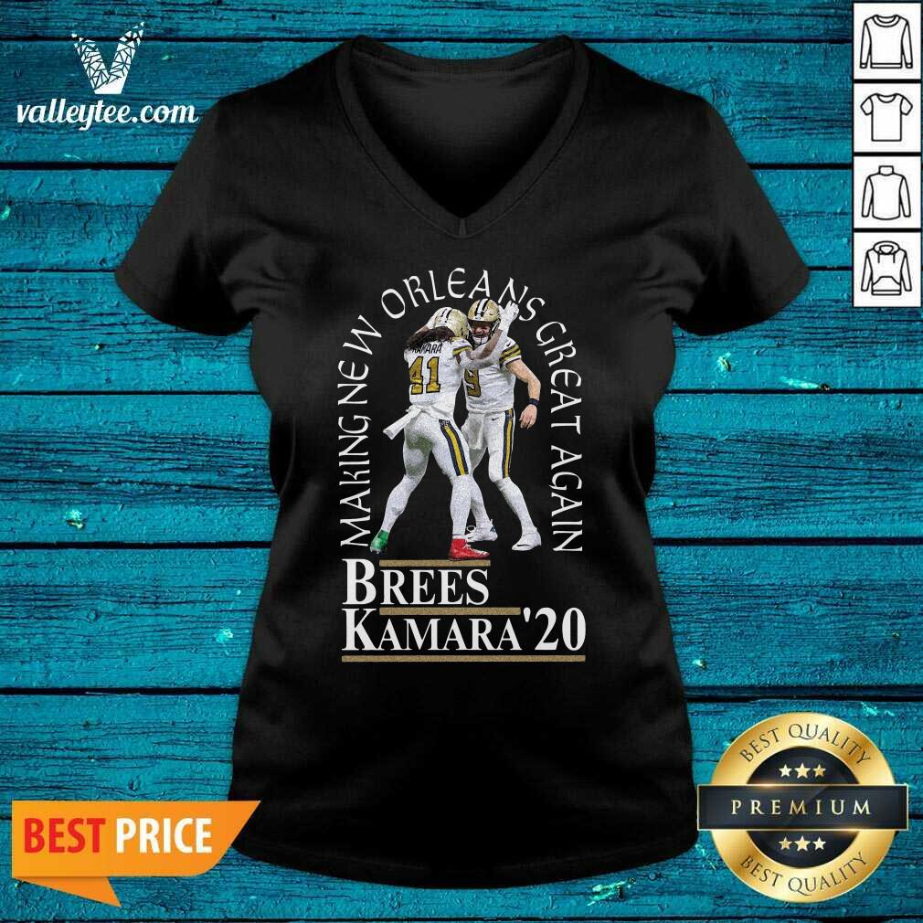Premium Making New Orleans Great Again Brees Kamara 2020 Shirt - Image 5