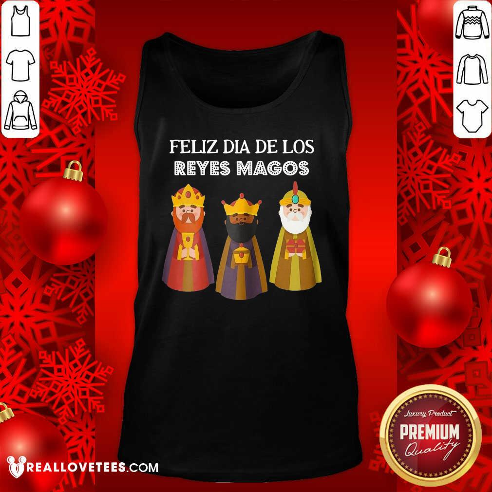 Lovely Feliz Dia De Reyes Dia De Los Reyes Magos Three Kings Day Shirt - Image 2