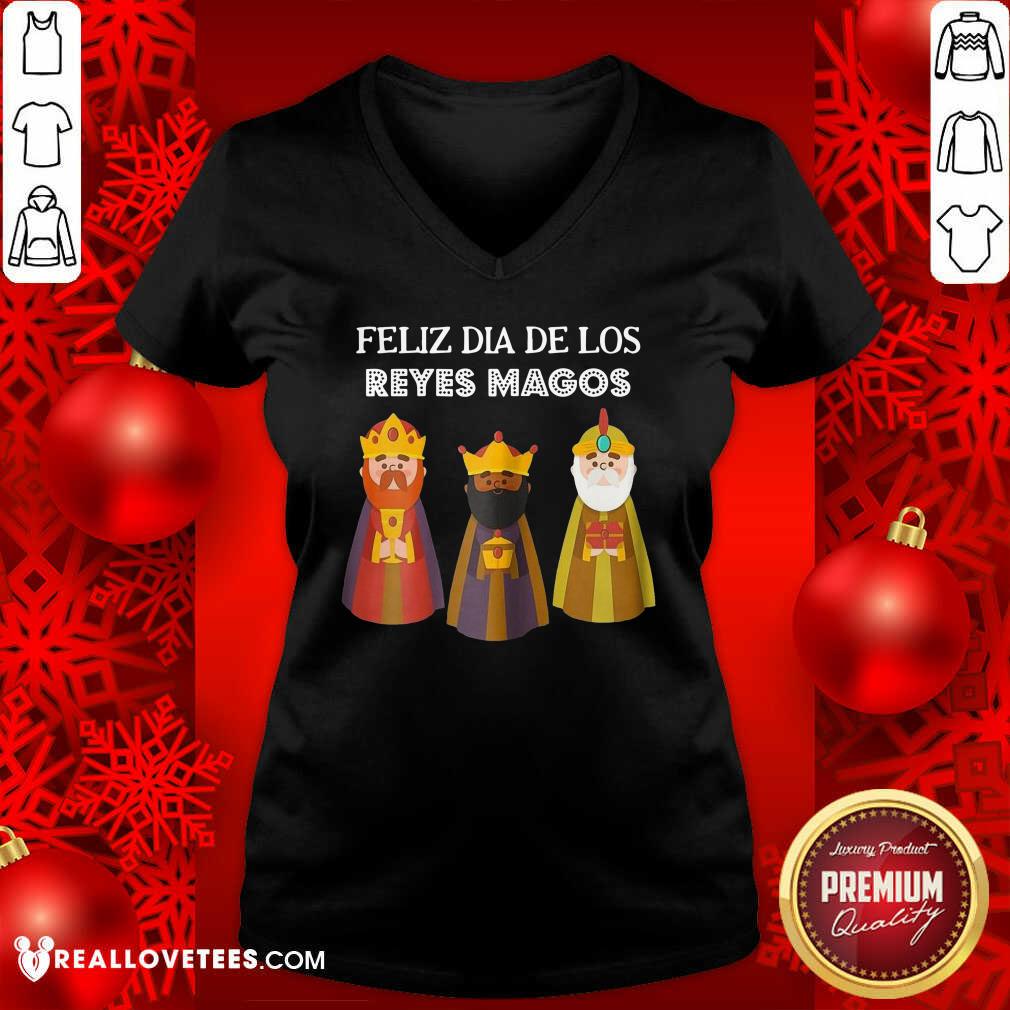 Lovely Feliz Dia De Reyes Dia De Los Reyes Magos Three Kings Day Shirt - Image 5