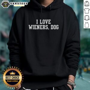 Alternative view of Awesome Brandon Walker I Love Wieners Dog T-Shirt