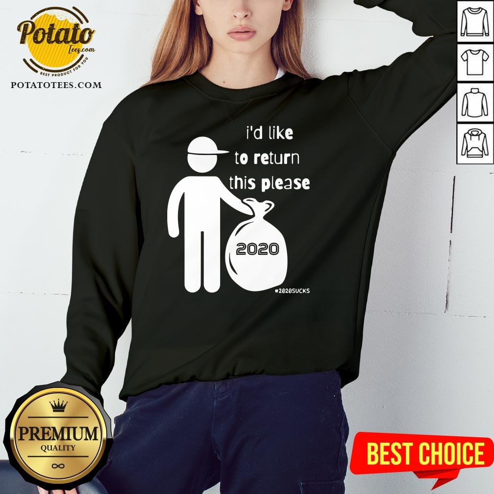 Happy I’d Like To Return This Please 2020 Shirt - Image 4