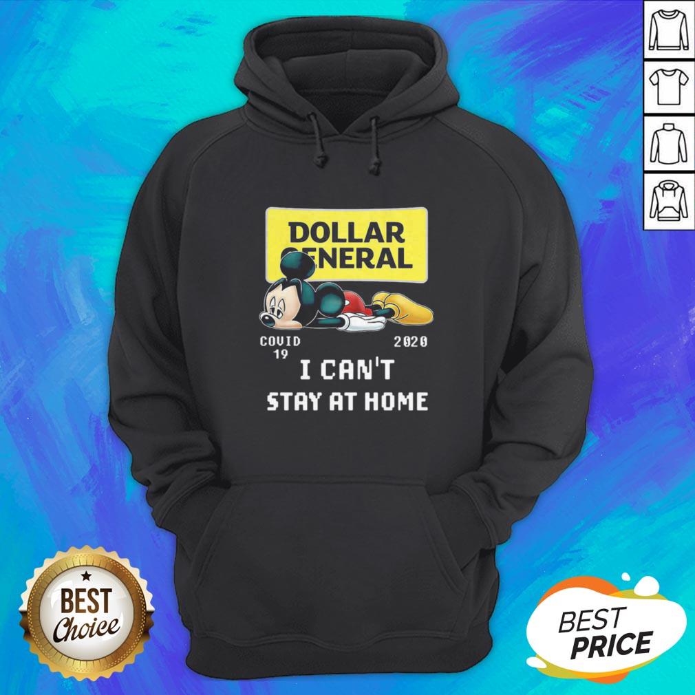 Mickey Mouse Dollar General Covid 19 2020 I Can’t Stay At Home Shirt - Image 3
