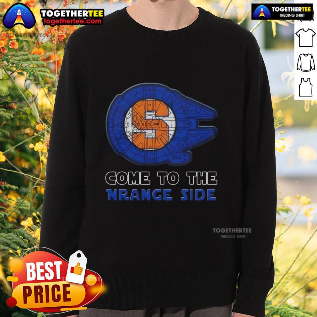 Good Star Wars Come To The Syracuse Orange Side T-Shirt - Image 5