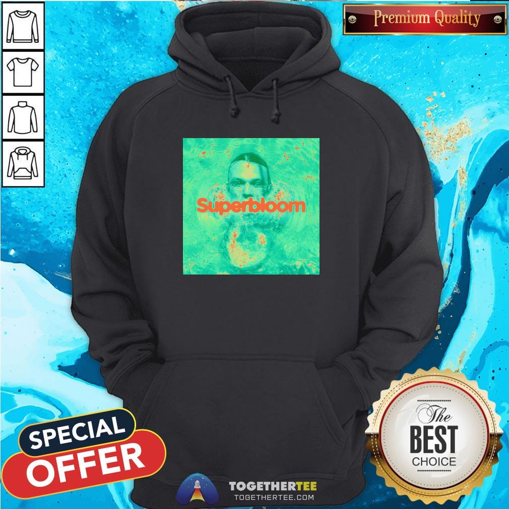 Original Superbloom Merch Black Superbloom Logo Shirt - Image 5