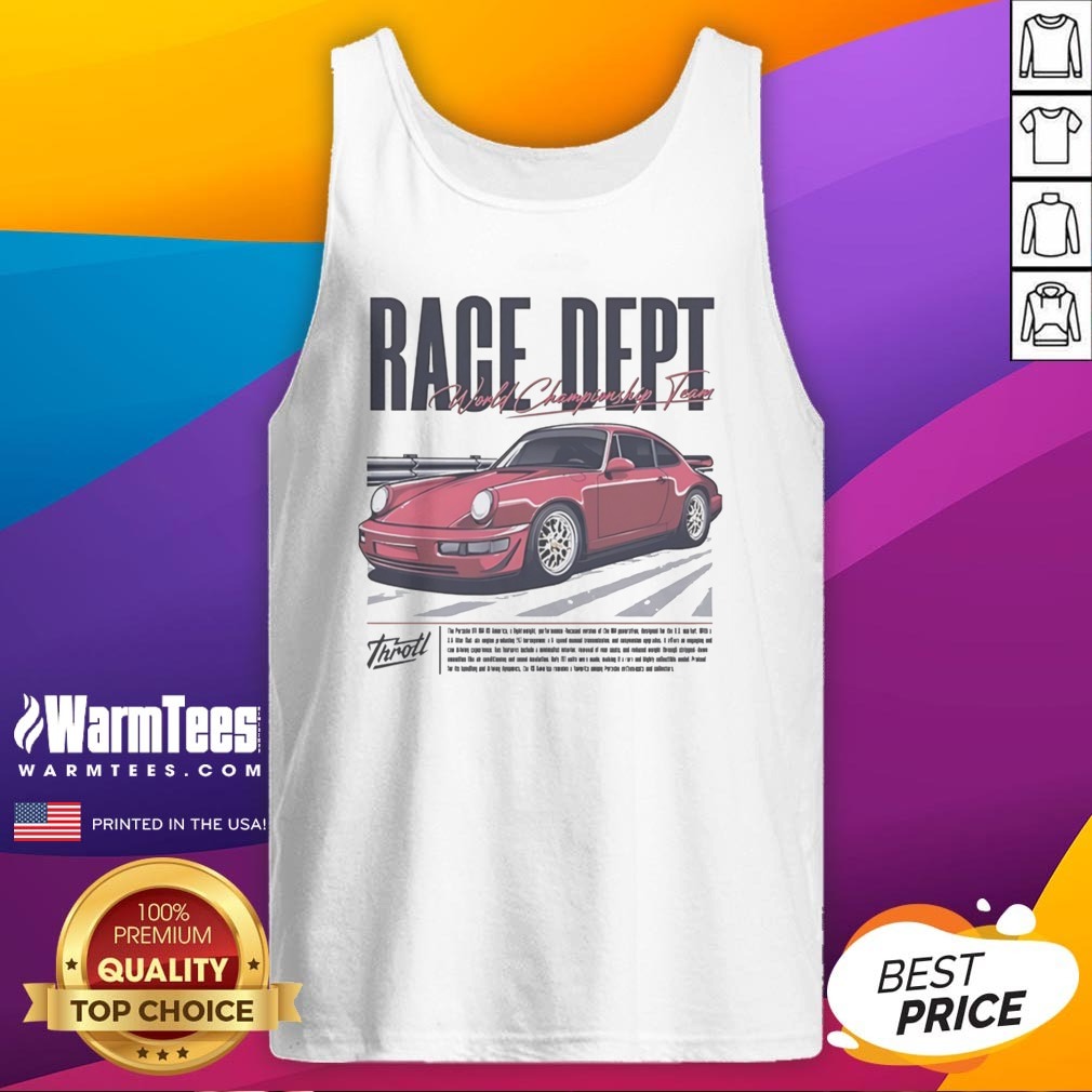 Original Throtl Race Dept Porsche 911 World Championship Team Shirt - Image 5