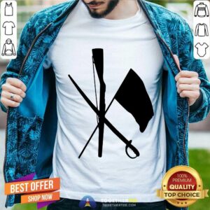 Premium Rifle Sabre Flag T-Shirt