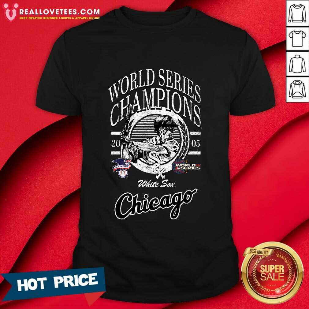 Chicago White Sox World Series Champions Black T-shirt