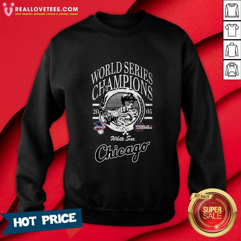 Chicago White Sox World Series Champions Black T-shirt - Image 4