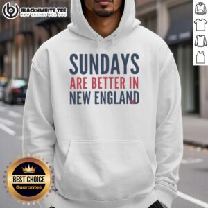 Alternative view of Nice Sundays Are Better In New England Patriot Football Lover T-Shirt
