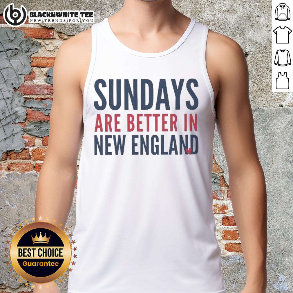 Nice Sundays Are Better In New England Patriot Football Lover T-Shirt - Image 4